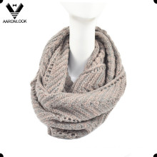 Fashion Winter Herringbone Pattern Jacquard Knitted Neck Warmer